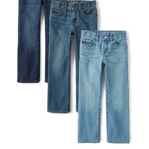 Place Men's Straight Jeans in Dark and Light Blue